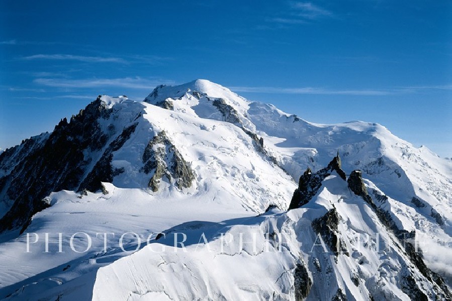 Aiguille du Midi et Mont-Blanc