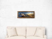 Couché de soleil sur le Mont-Blanc
