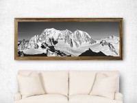 Le Mont-Blanc et Helbronner