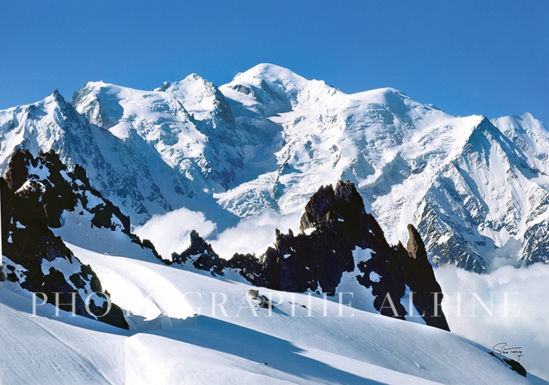 Le Mont-Blanc depuis le Brévent