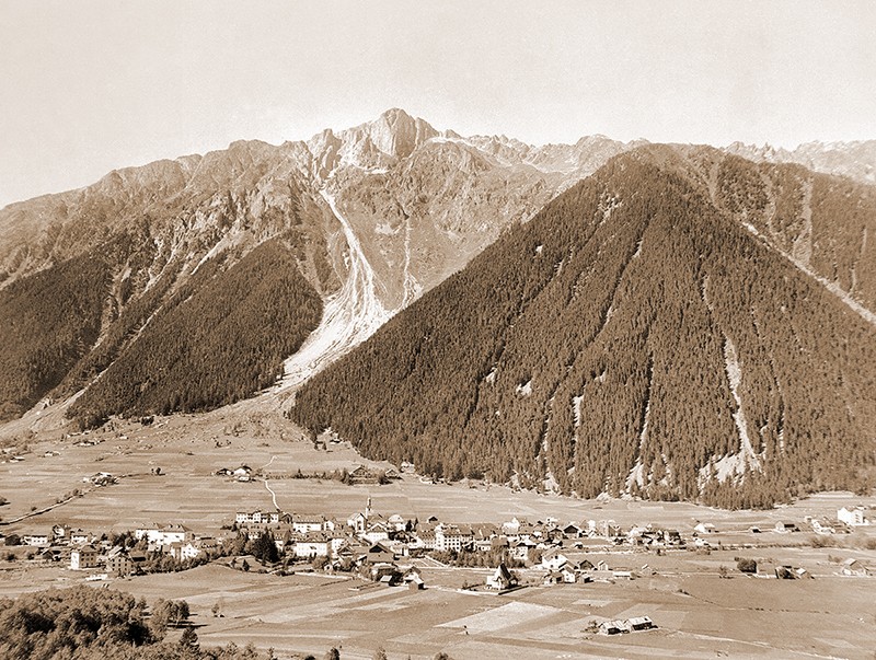 Le Brévent et Chamouny 