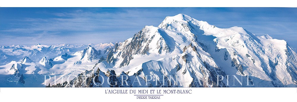 Aiguille du Midi et Mont-Blanc