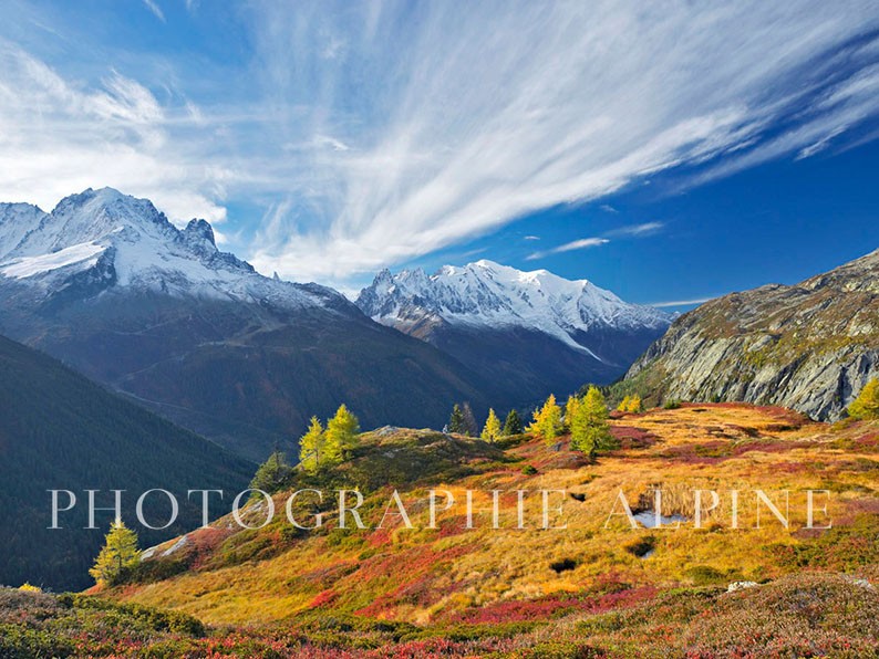 Le Mont-Blanc depuis les Posettes