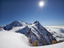 Soleil sur l'aiguille du Midi