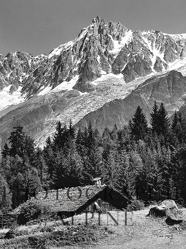 Ferme et Aiguille du Midi