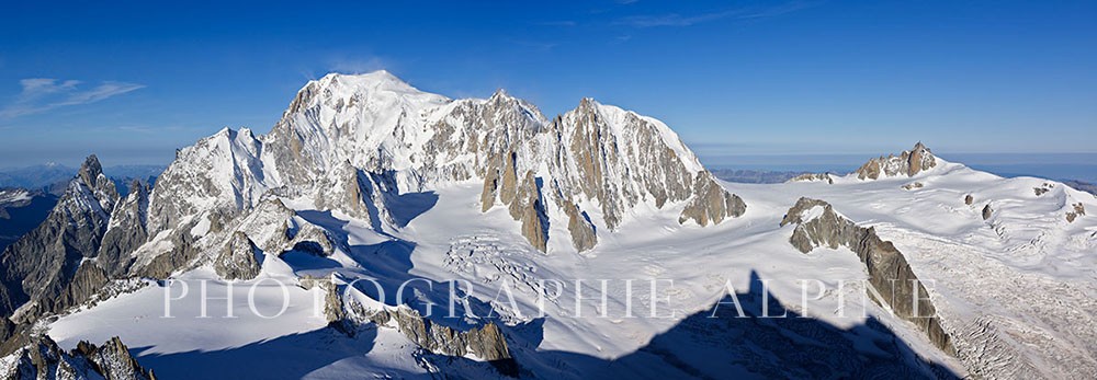 Le Mont-Blanc et Helbronner